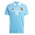 Camiseta Bélgica Romelu Lukaku #10 Segunda Equipación Replica Eurocopa 2024 mangas cortas